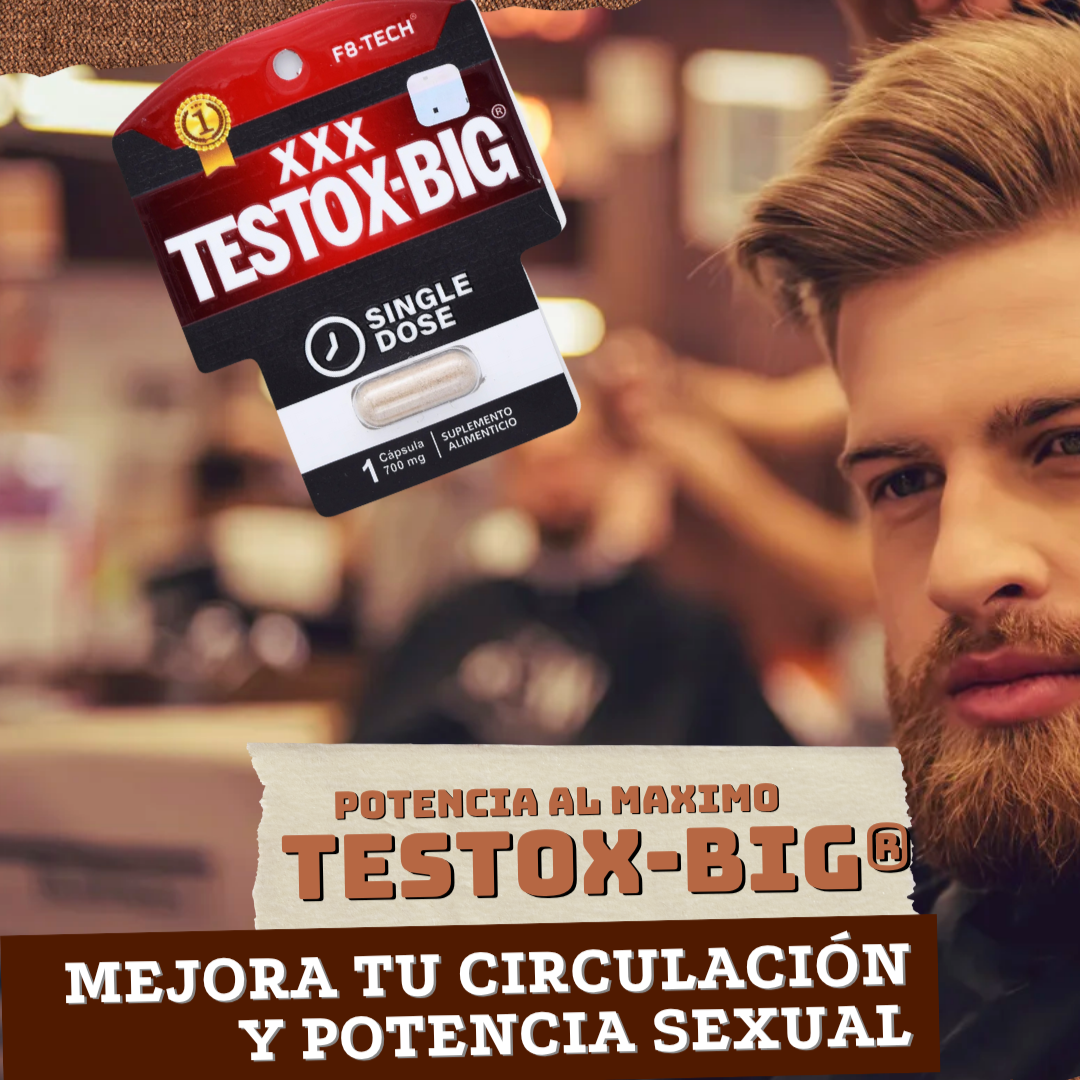 Testox-Big® de Blinlab® | Potencia Sexual.