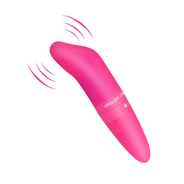 Juguete sexual con vibración potente alimentado por pilas, diseño ergonómico