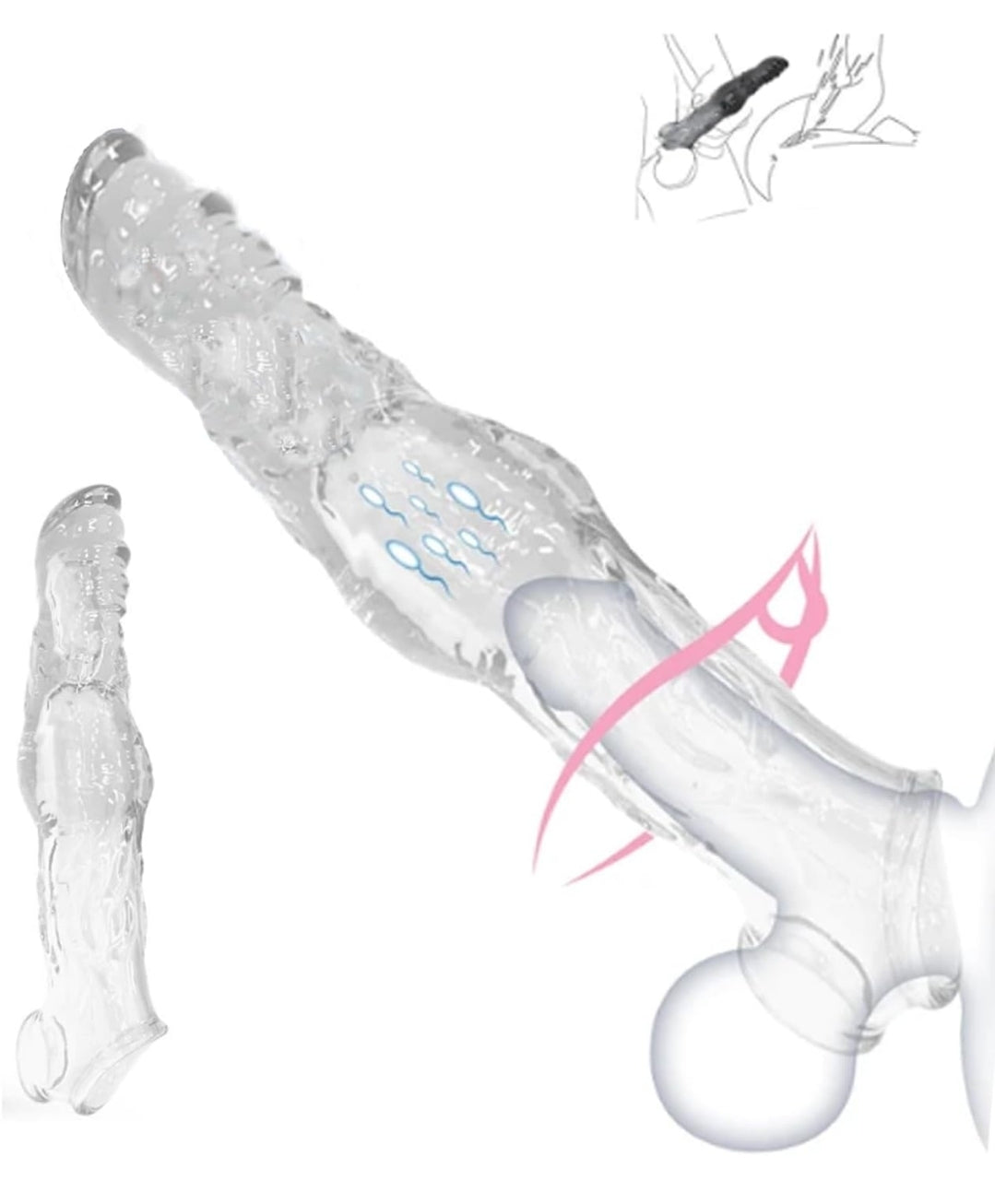 Extensión para Pene Agranda y da Grosor 7cm.