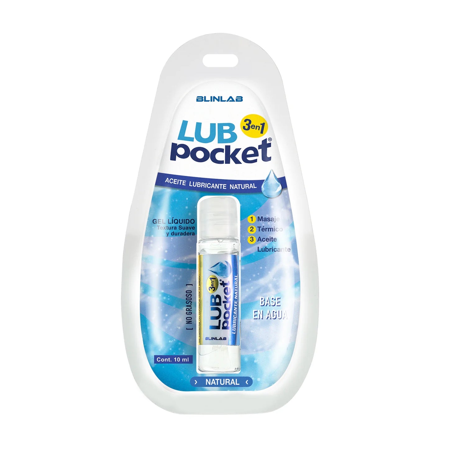 Lubricante Natural 10 ml | Masaje & Sensación Térmica.