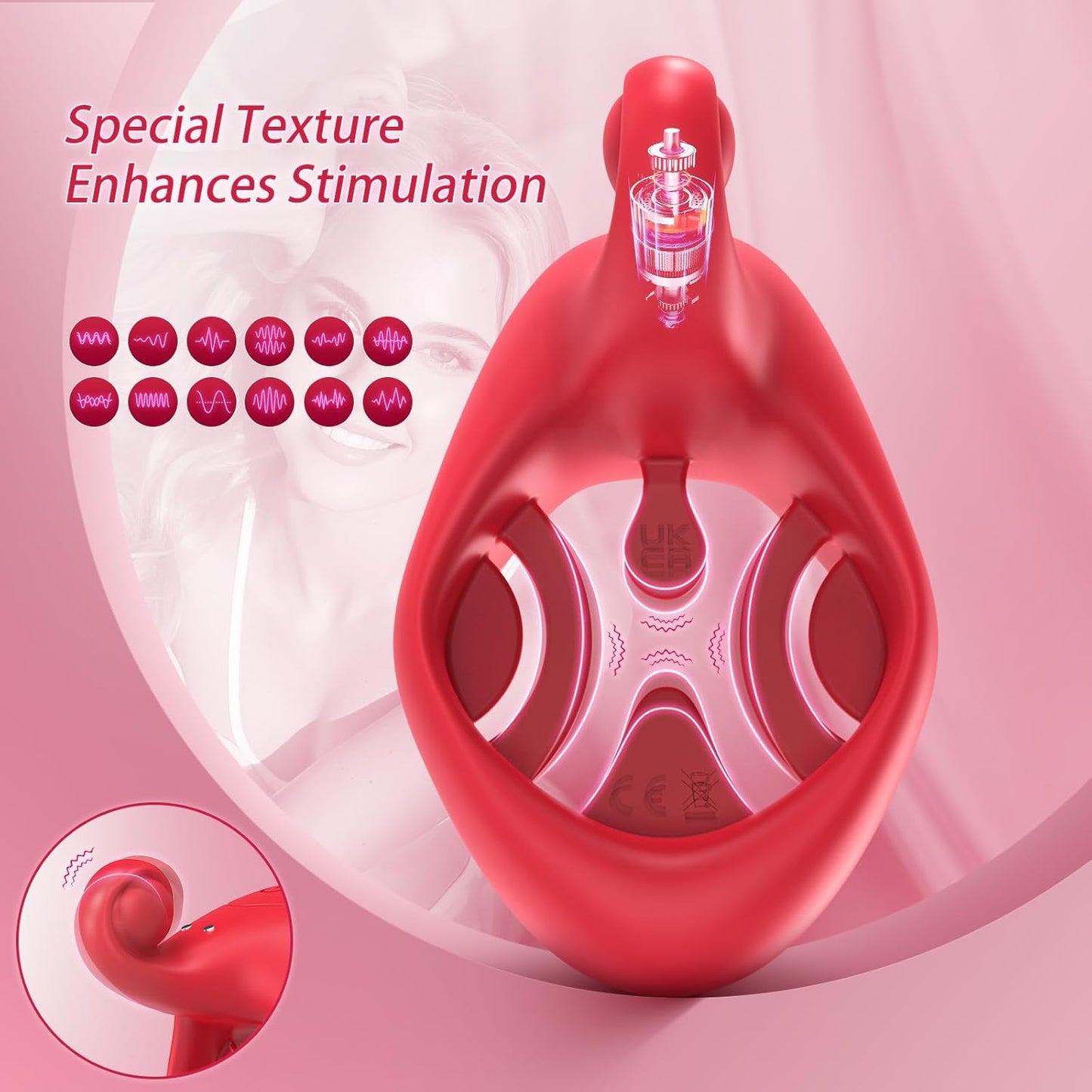 anillo vibrador que mejora erección y prolonga placer