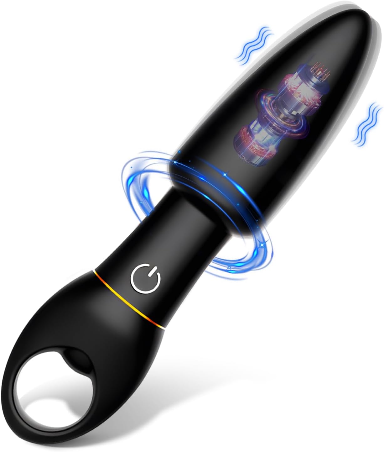 plug anal vibrador con 10 modos de estimulación