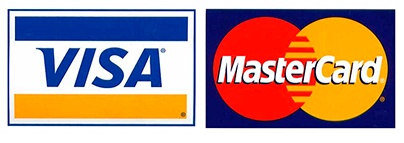 Pago con tarjeta Visa o Mastercard