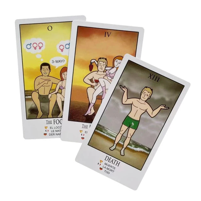 Cartas del Tarot Sexual - La Jugueteria Erotika