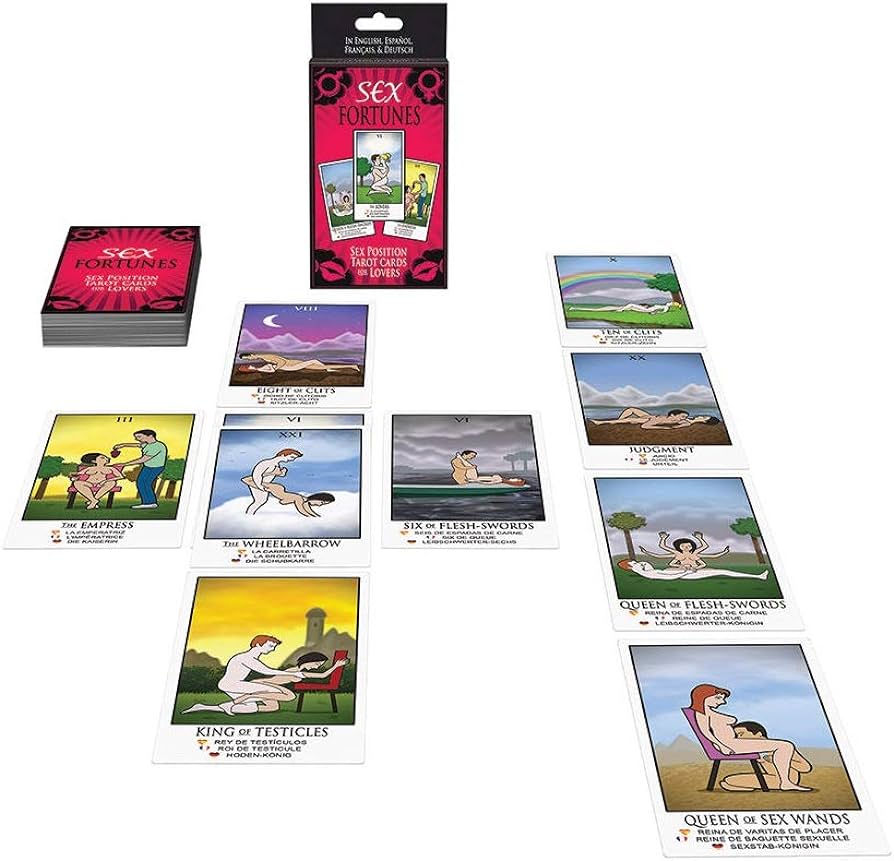 Cartas del Tarot Sexual - La Jugueteria Erotika