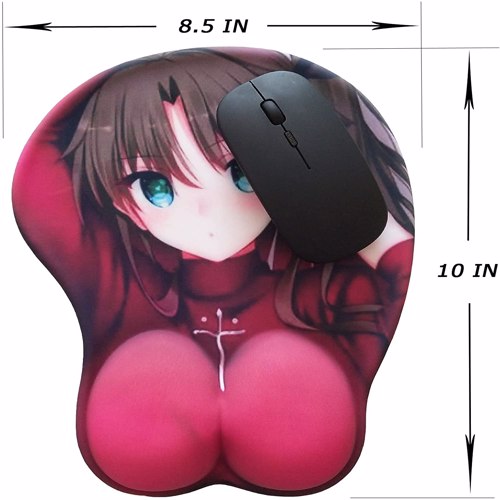 Mouse Pad Erótico Anime con Bubis - La Jugueteria Erotika
