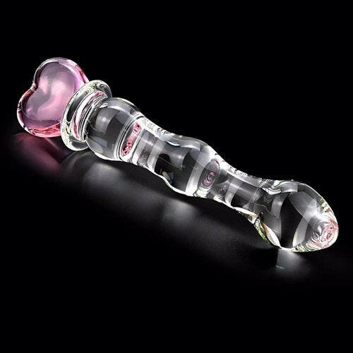 Crystal Heat – Consolador de Vidrio Templado Termoactivo - La Jugueteria Erotika
