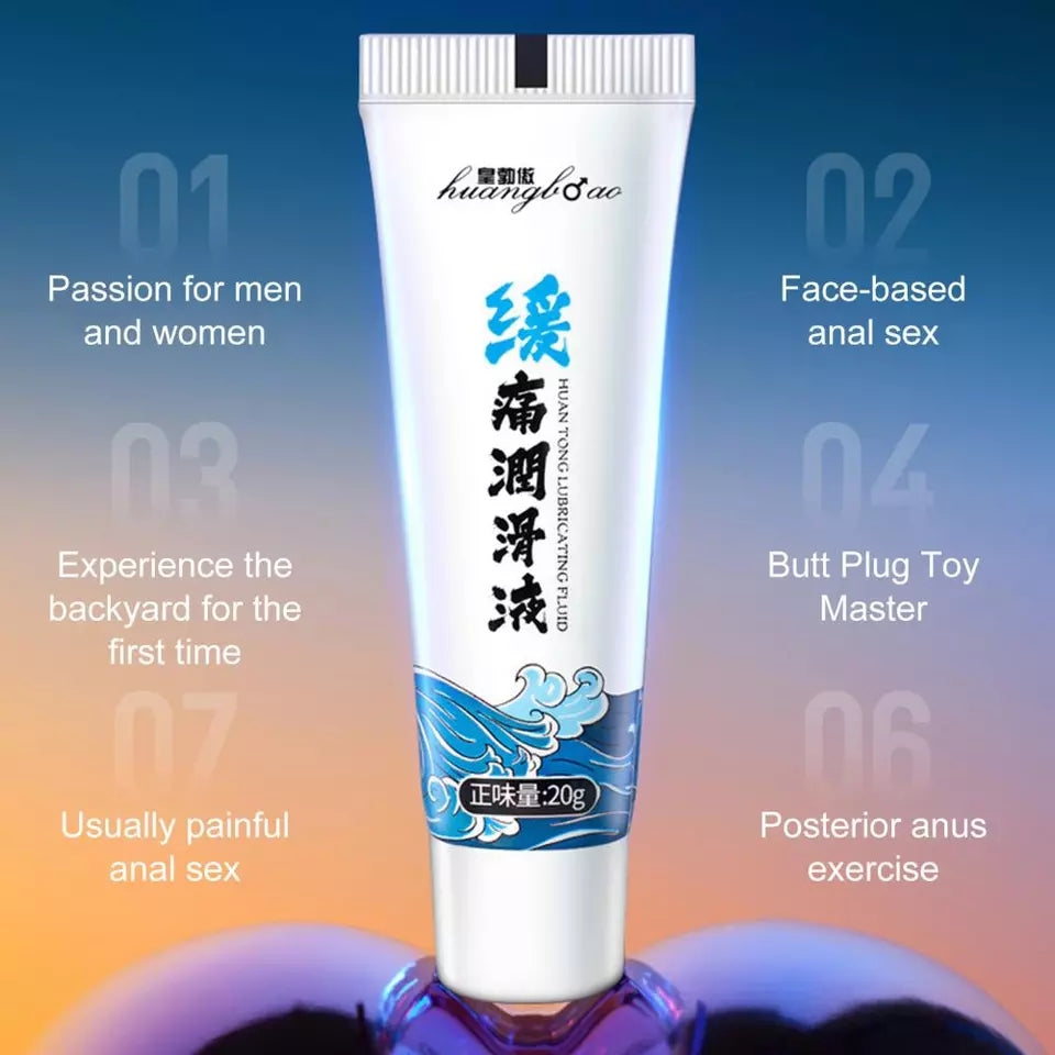 AnalEase Pocket es un lubricante íntimo con efecto relajante para sexo anal cómodo y placentero. Compatible con preservativos y juguetes sexuales. Envío discreto en Guatemala.