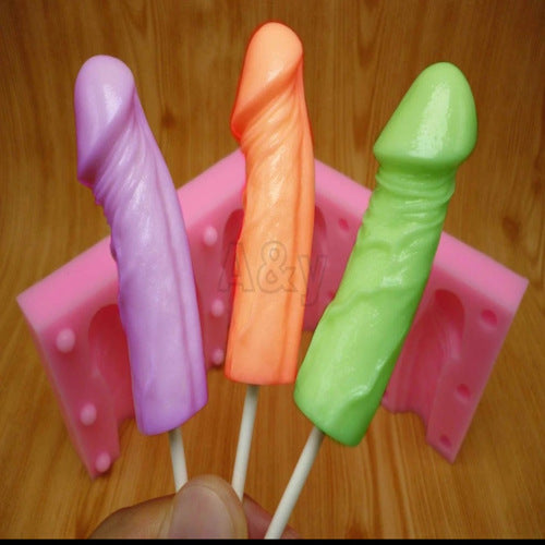 Paletas de Chocolate con Forma de Pene - La Jugueteria Erotika