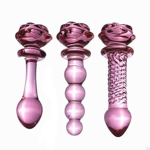 Glass Sensations – Kit de 3 Plugs - La Jugueteria Erotika