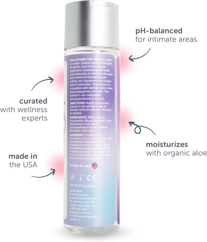 Lubricante plusOne® Aloe Glide | Hidratación íntima con aloe orgánico