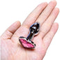 Plug Anal XXS de Acero con Joya Brillante