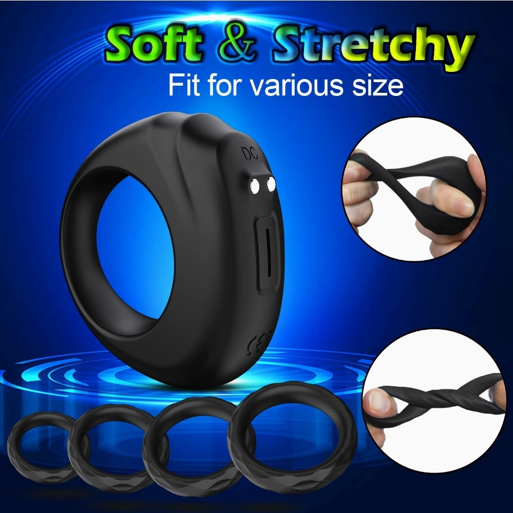 Experimenta el control total con RitmoX, el anillo de silicón suave y diseño discreto ideal para cualquier ocasión.