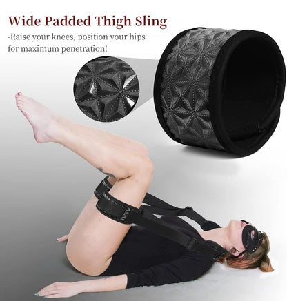 Columpio Sexual Heavy Duty con Charol Brillante.