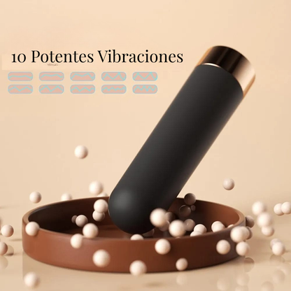 Vibrador compacto con punta redondeada