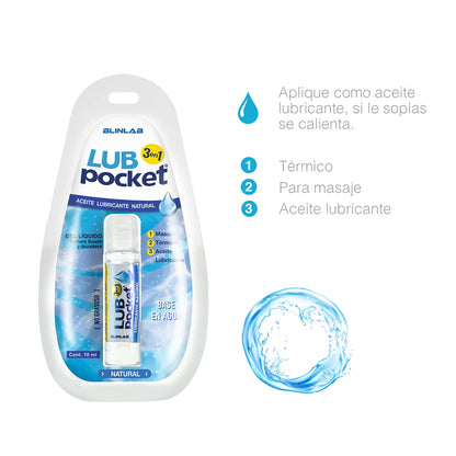 Lubricante Natural 10 ml | Masaje & Sensación Térmica.