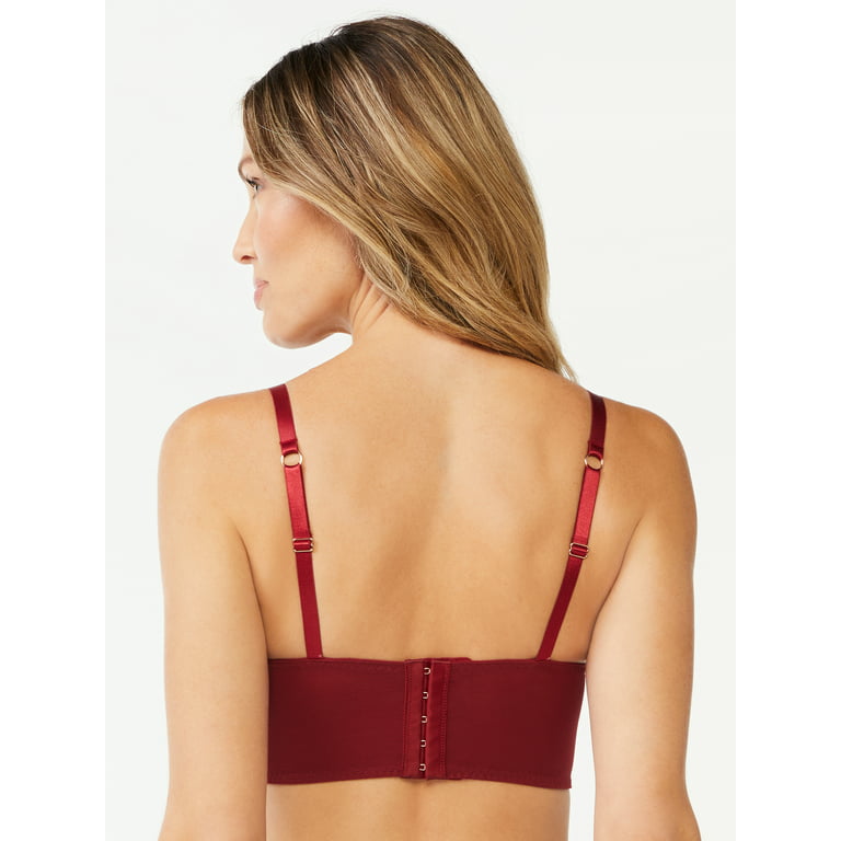 Corpiño de encaje con diseño romántico y soporte firme, ideal para mujeres que buscan comodidad y sensualidad en una sola prenda.