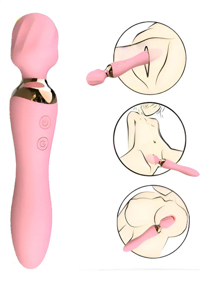 Vibrador Curvo Punto G Recargable | Estimulación Inteligente y Diseño Discreto