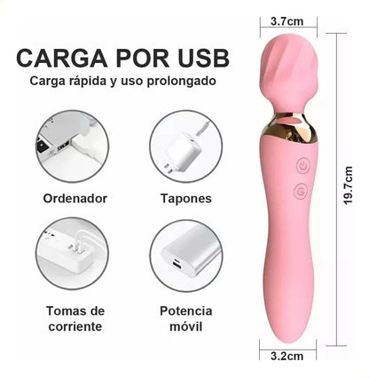 Vibrador Curvo Punto G Recargable | Estimulación Inteligente y Diseño Discreto