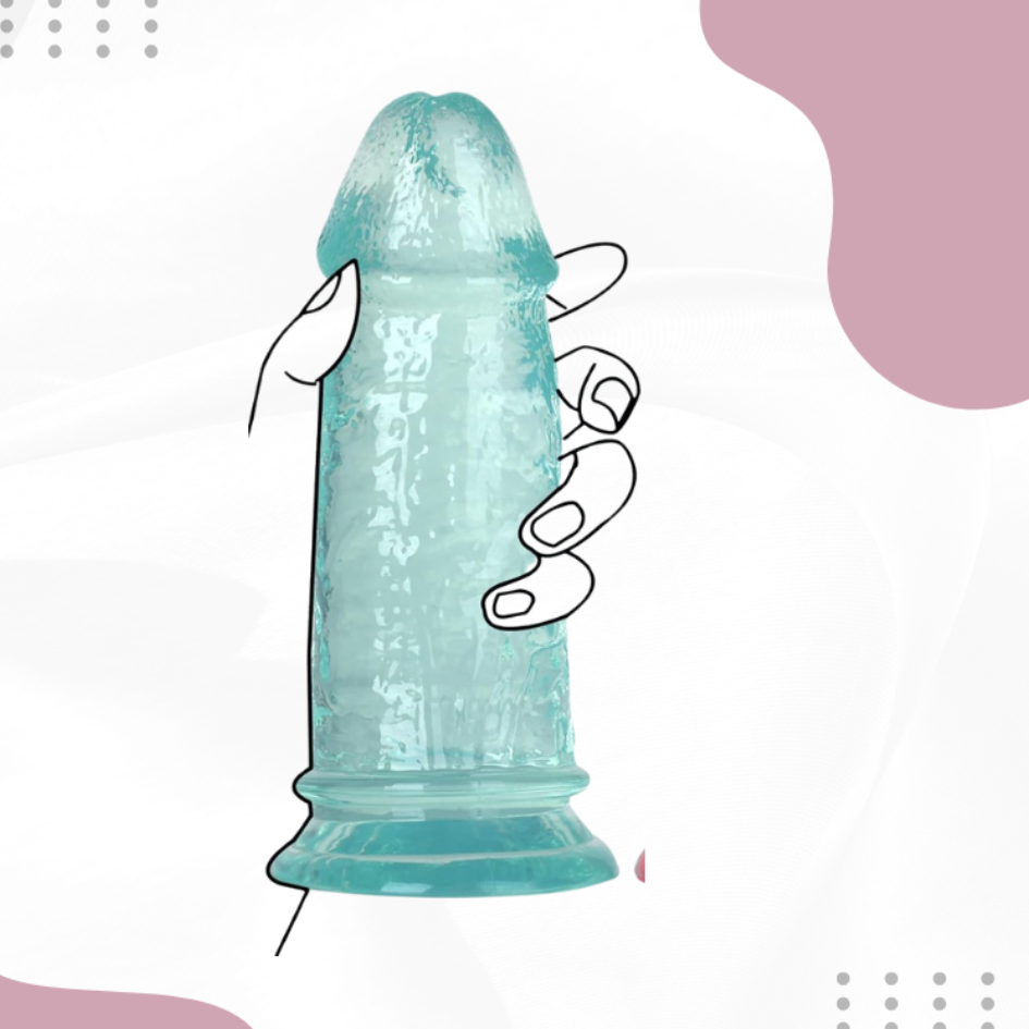 Dildo realista de silicón color piel