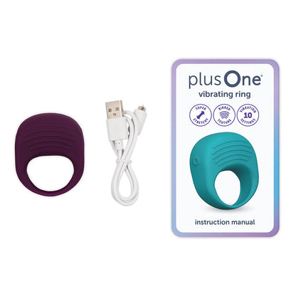 Vibrador plusOne 2 en 1 con picos dobles para estimulación dirigida