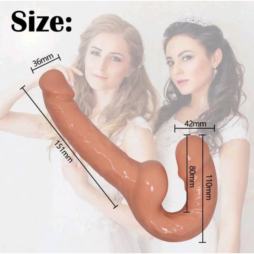 "Dual Bliss – Dildo de Doble Extremo - La Jugueteria Erotika