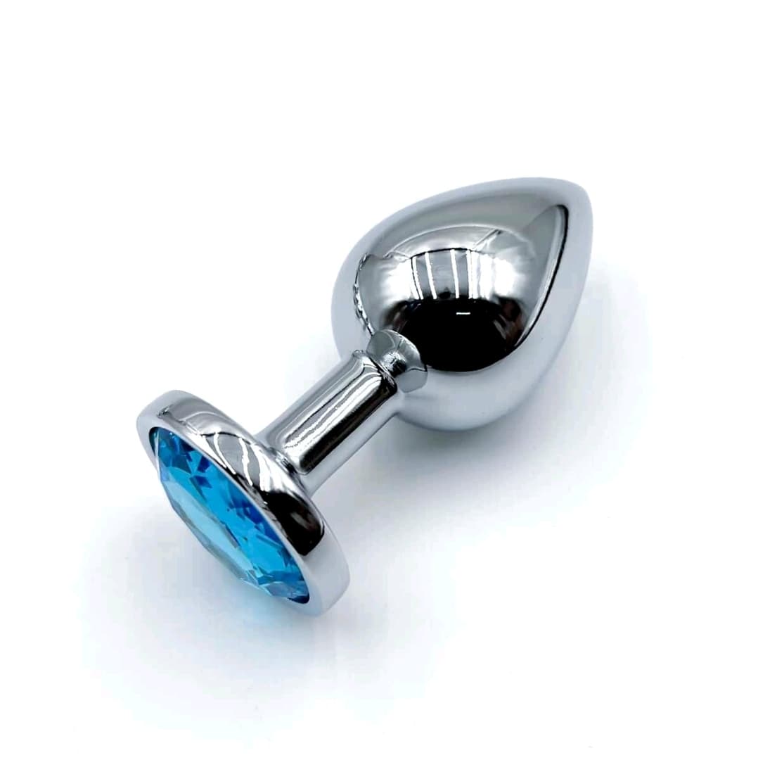 Plug Anal de Acero con Joya - Dilatador