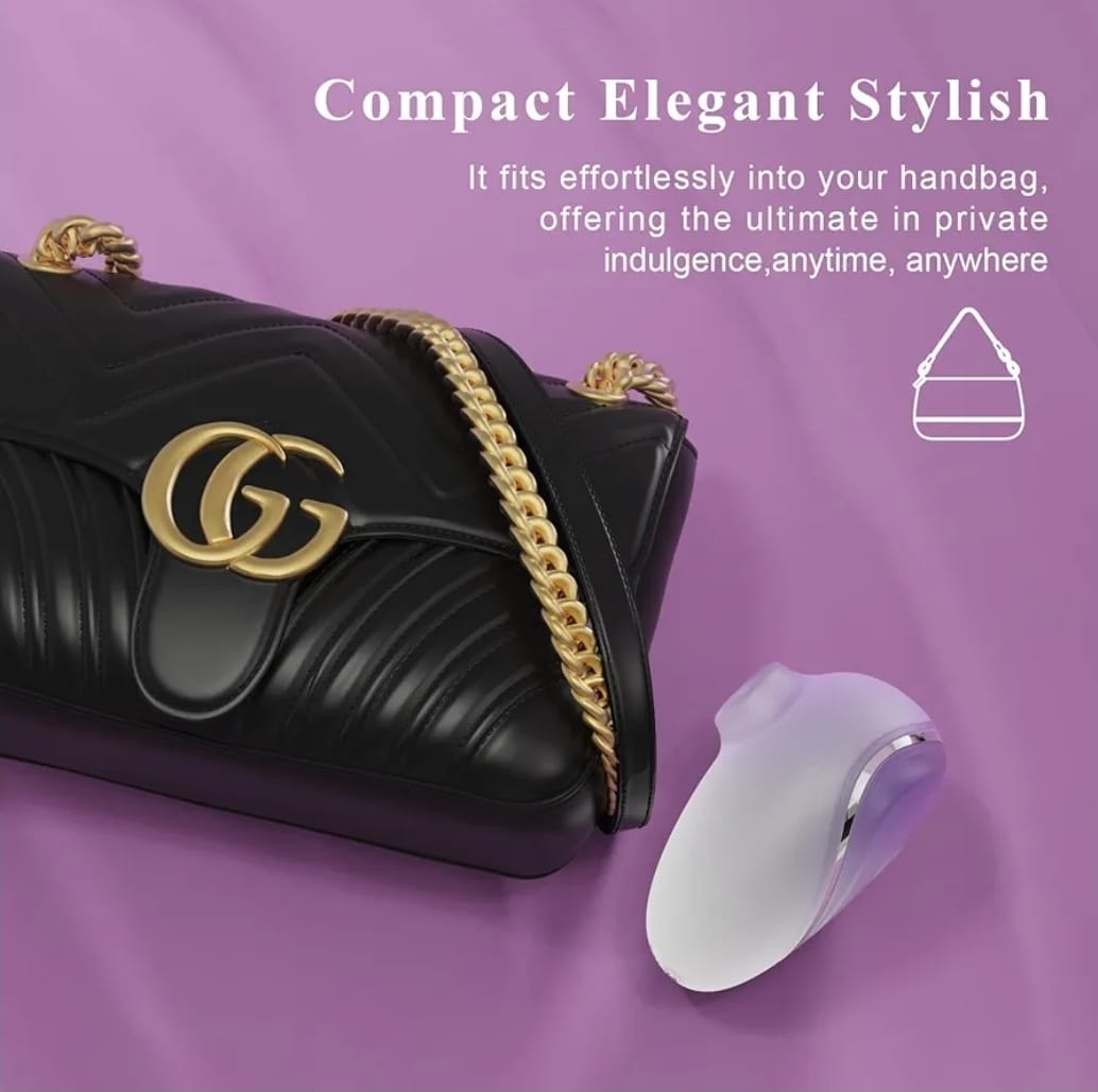 Succionador Bicolor Lila | Estimulador Clitorial