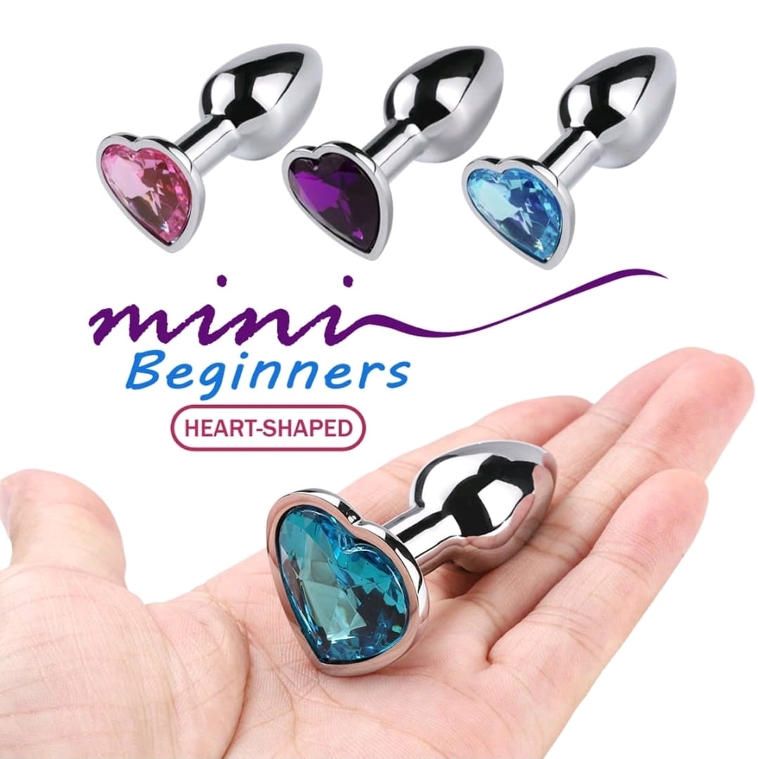 Plug Anal XXS de Acero con Joya Brillante