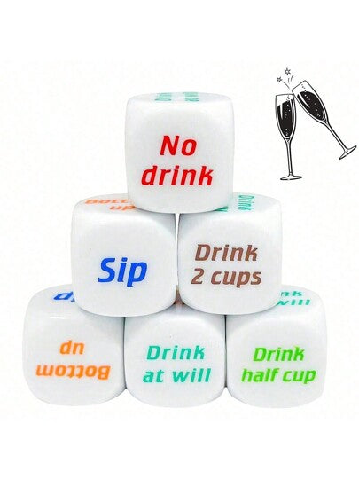 Hot Dice – Dados Eróticos y de Bebidas para Noches Inolvidables - La Jugueteria Erotika