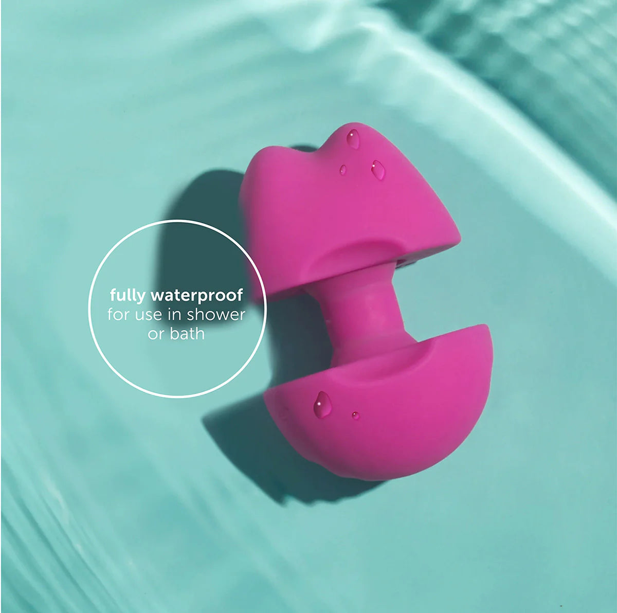 Anillo vibrador plusOne, elástico y con textura acanalada para parejas