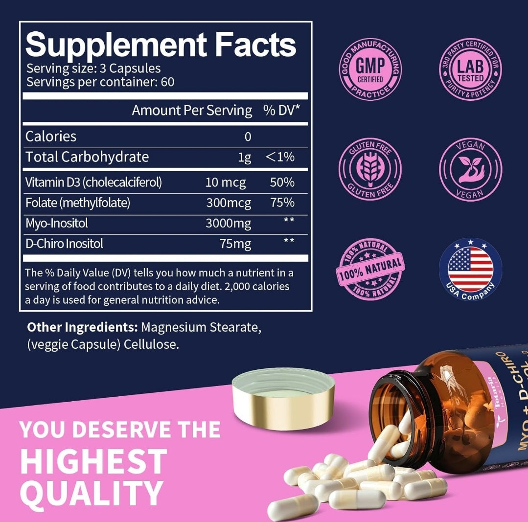 FemBalance 40:1 – Inositol Avanzado para Salud Hormonal.