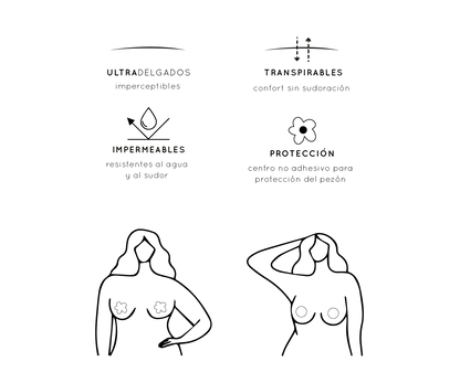 Comodidad, estilo y sensualidad en una sola pieza: estas pezoneras negras autoadhesivas son tu nuevo básico para momentos especiales.