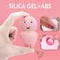 PiggyLick es un vibrador compacto con diseño de cerdito y lengua oscilante ideal para estimular clítoris y zonas erógenas con placer.