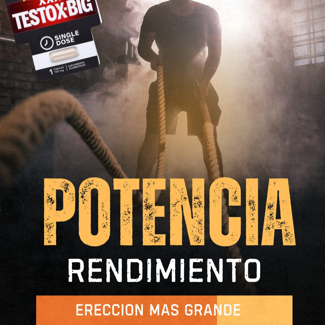 Testox-Big® de Blinlab® | Potencia Sexual.