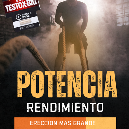 Testox-Big® de Blinlab® | Potencia Sexual.