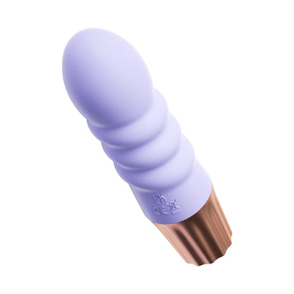 Mini Vibrador Recargable Ondulado de Silicona Premium