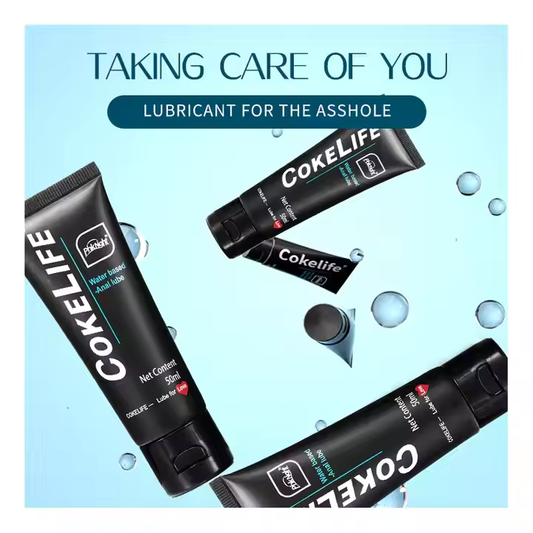 Lubricante anal base agua para hombres