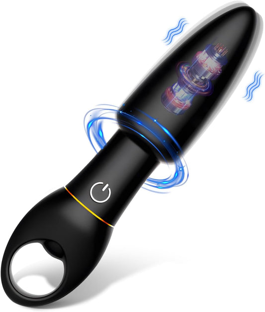 plug anal vibrador con 10 modos de estimulación