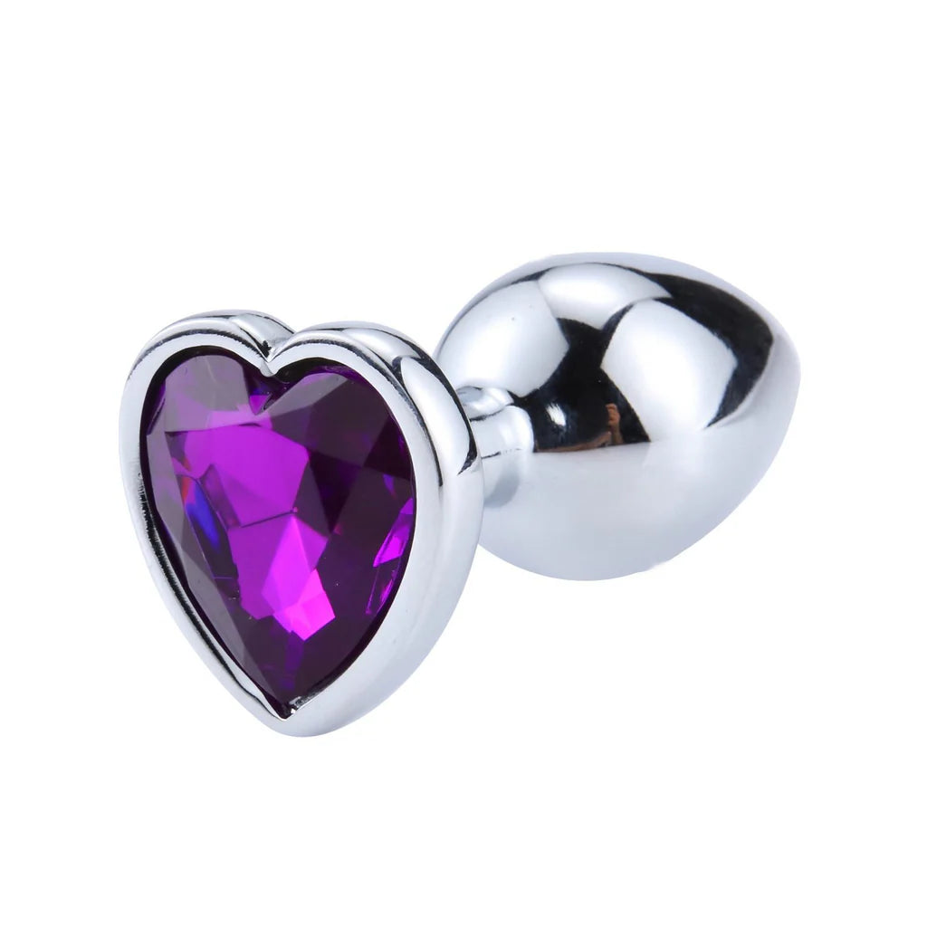 Plug Anal XXS de Acero con Joya Brillante