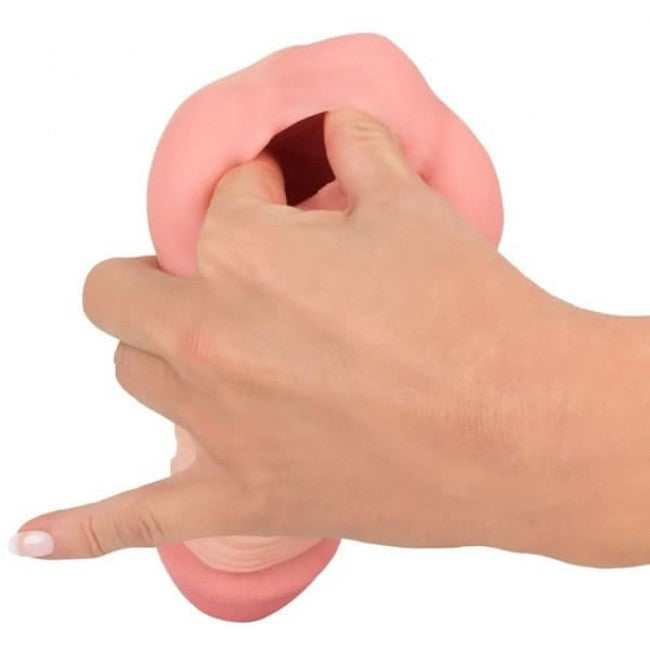 Succionador manual con textura intensa para hombres