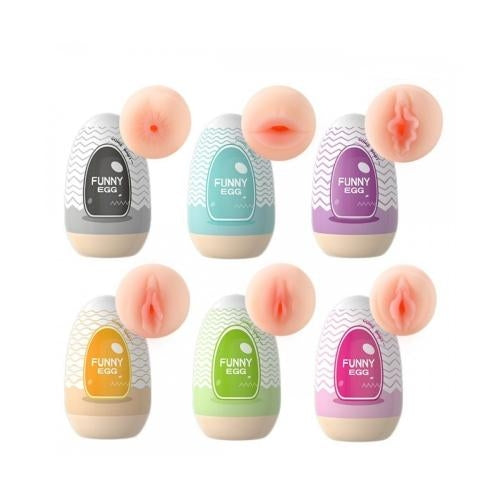 Huevo masturbador con lubricante incluido