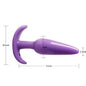 Explora nuevas sensaciones con este plug anal suave y seguro.