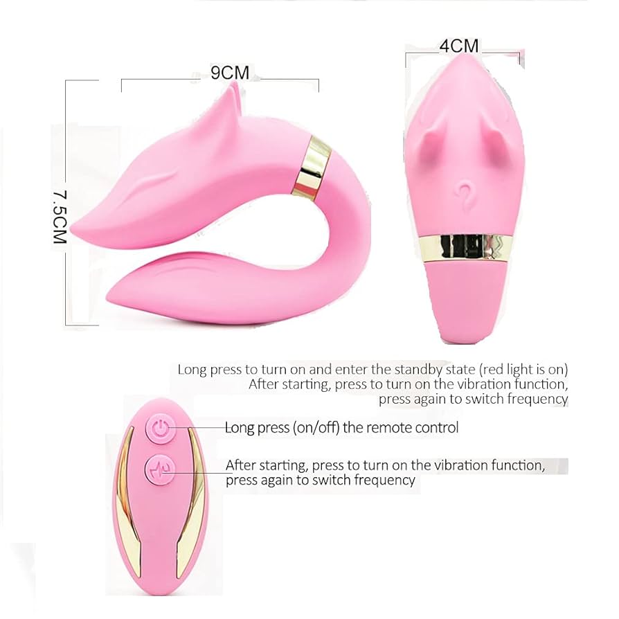 vibrador rosa impermeable ipx7 con doble motor