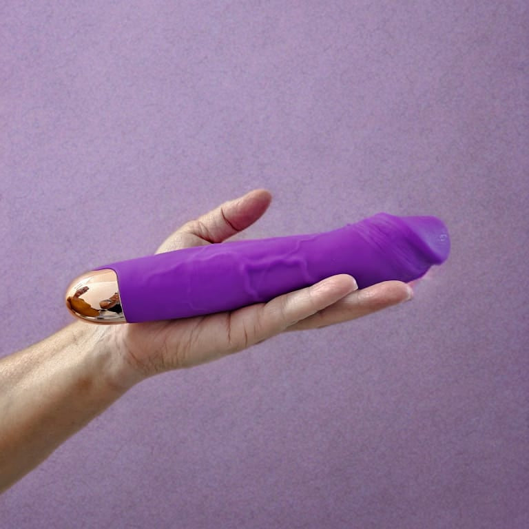 Juguete sexual con 10 modos de vibración y rotación