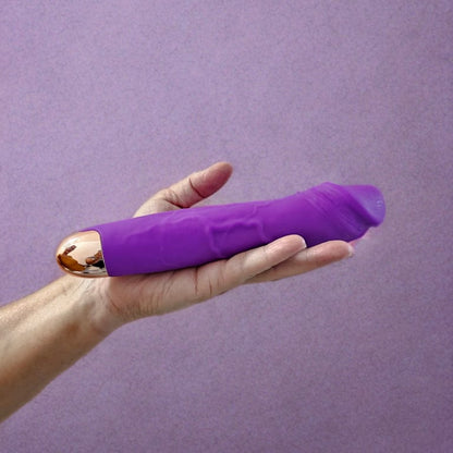 Juguete sexual con 10 modos de vibración y rotación