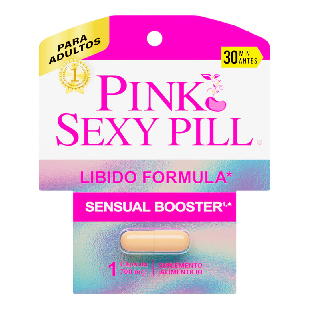 Pink Sexy Pill – Píldora Afrodisiaco Natural | 1 Cápsula.