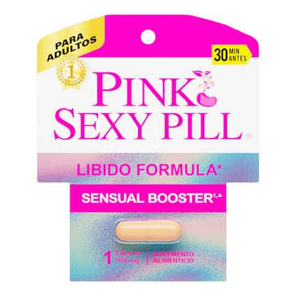 Pink Sexy Pill – Píldora Afrodisiaco Natural | 1 Cápsula.