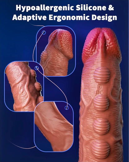 Extensor de pene inteligente con control por aplicación silicona médica Guatemala".