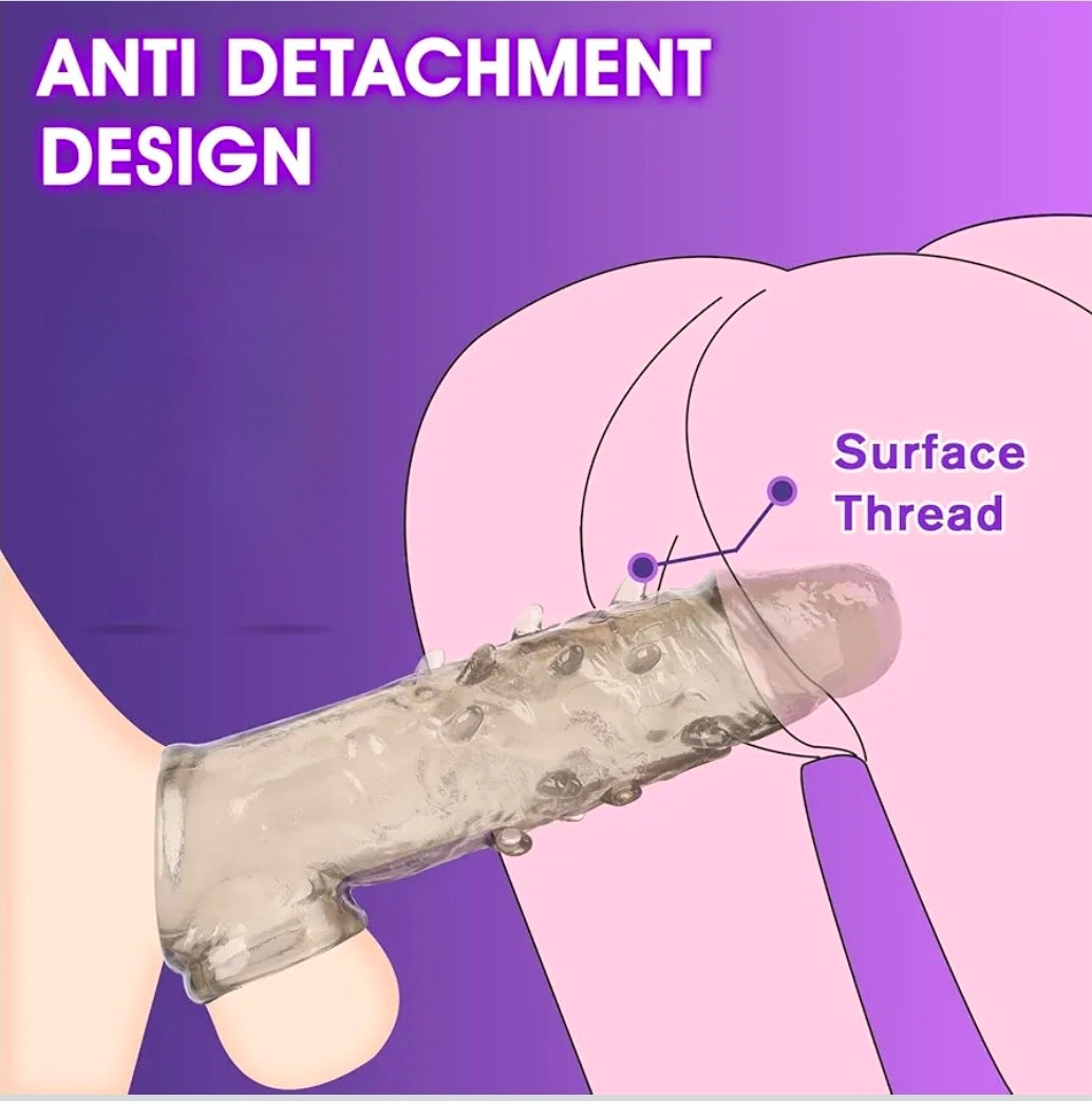 Funda Extensora de Silicona Realista | +3cm de Longitud y Mayor Grosor